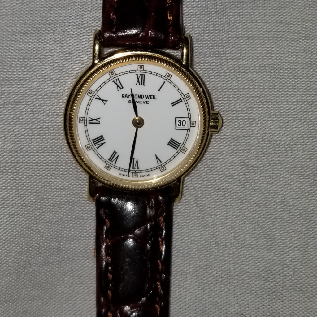 Raymond Weil Geneve 18k Gold Plated Womens Watch